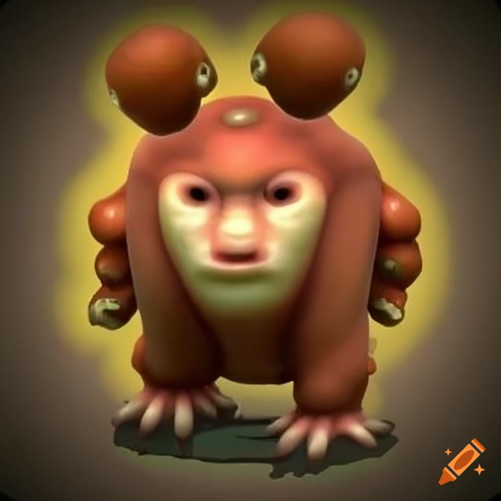 Evolution of a creature in the game "spore"
