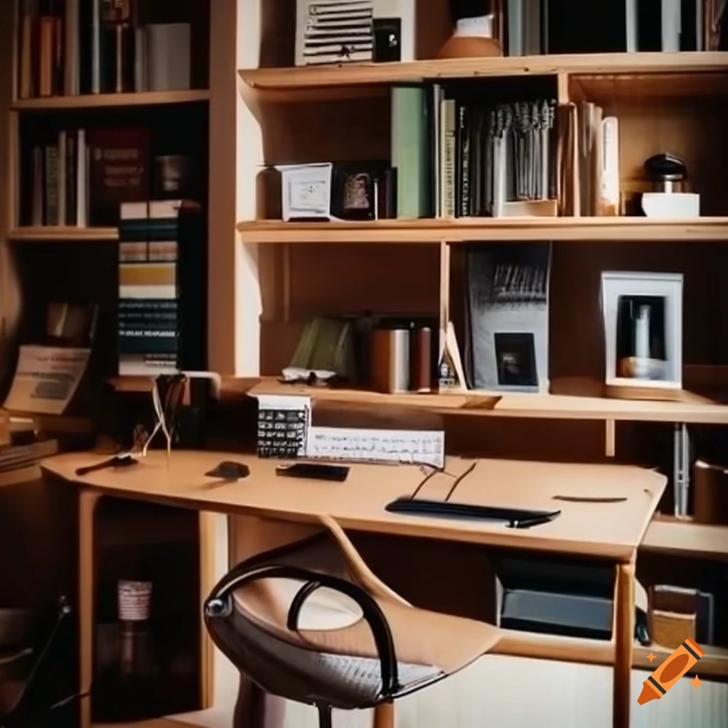 photo of an inspiring and organized workspace