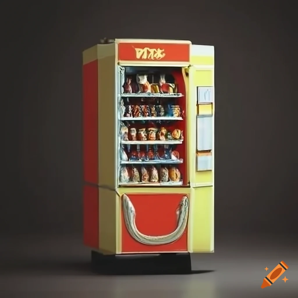 Retro soviet vending machine