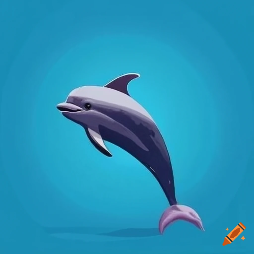 Political dolphin cartoon image on Craiyon