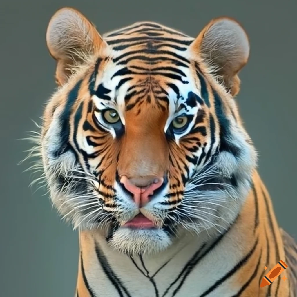 close-up of a tiger