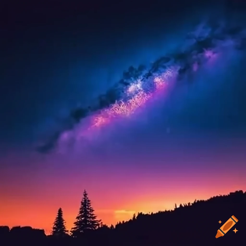 Feliz navidad message in the sky