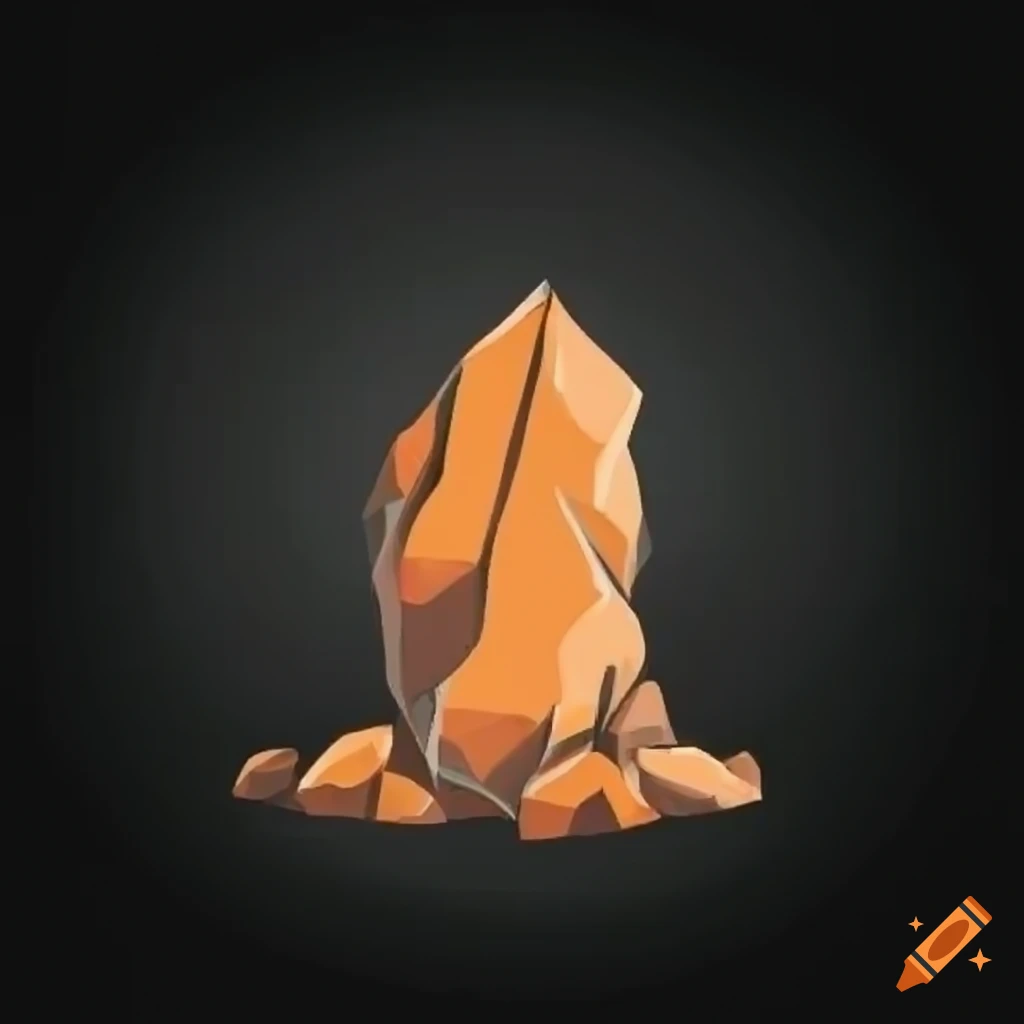 icon of a rocky crystal