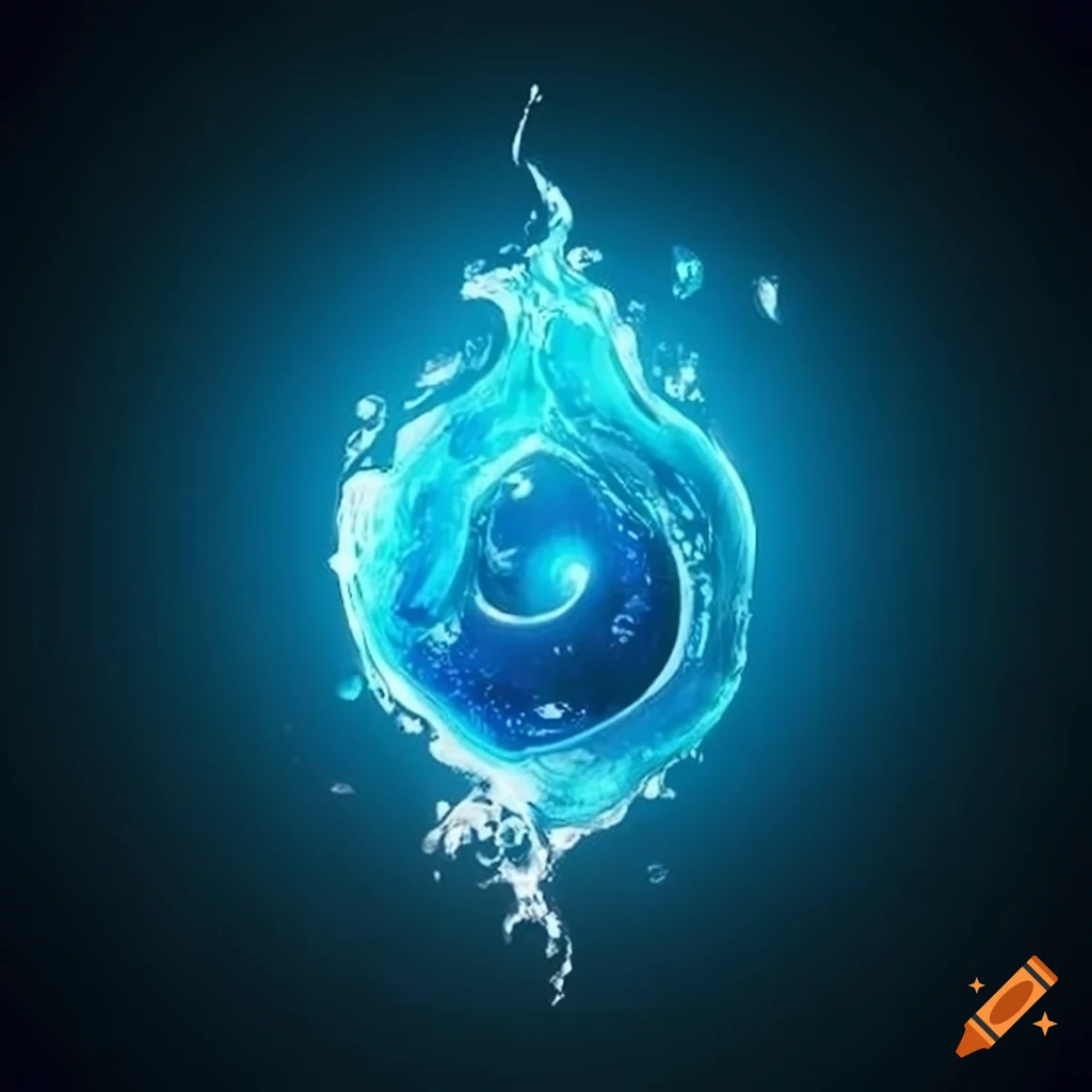 Water element logo in 50*50 size