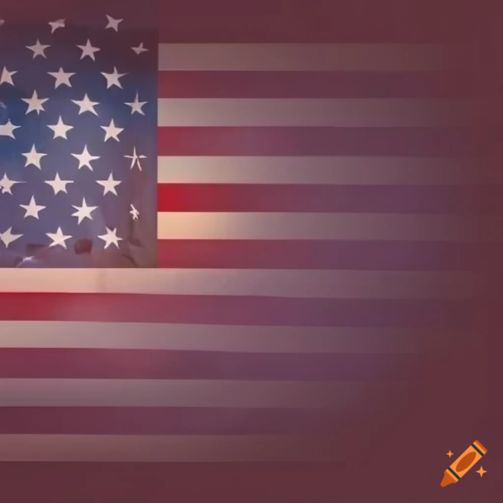 Patriotic american flag background