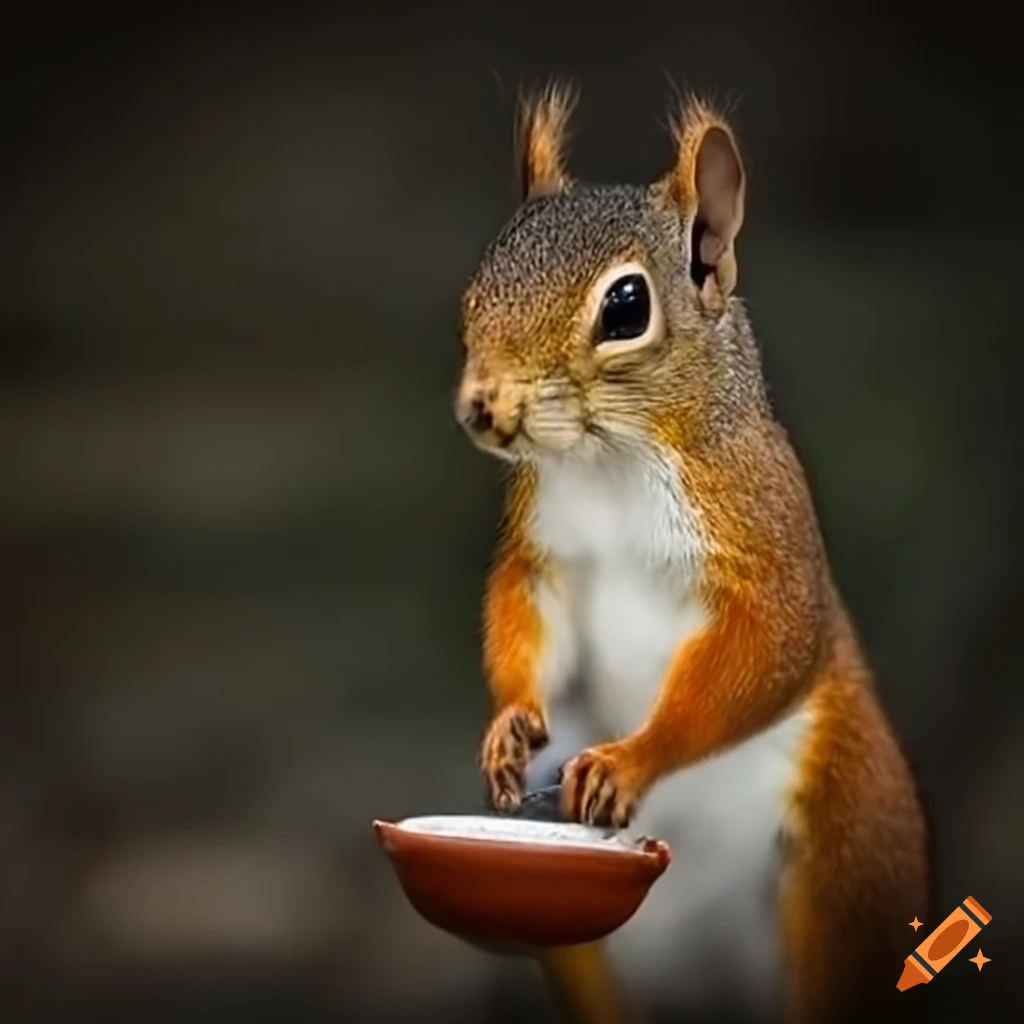 squirrel with dipping sauce