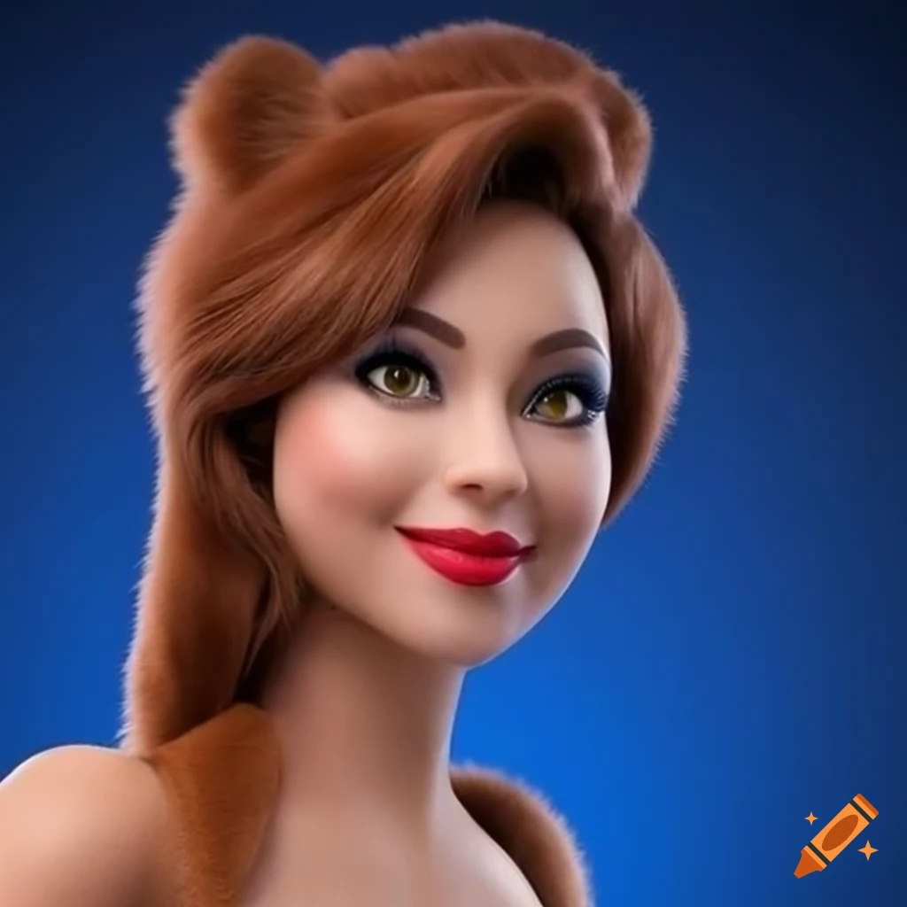 woman-morphing-into-a-disneyland-character