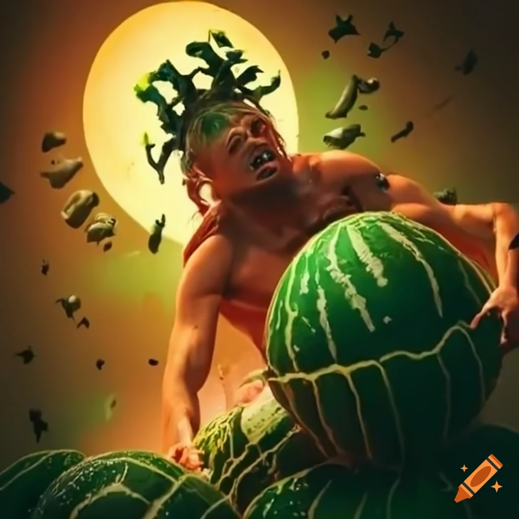 spectacular melon arena show with a fearless gravedigger