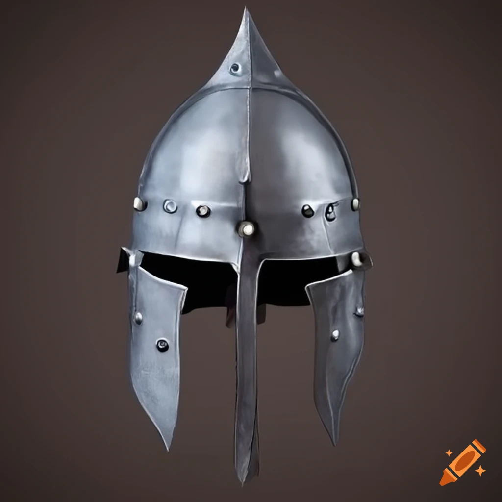 medieval RPG helmet