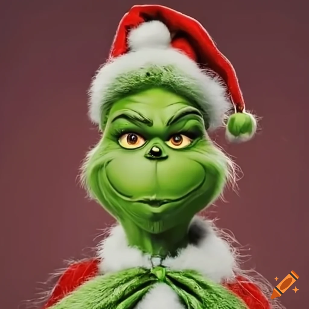 The grinch stealing christmas presents