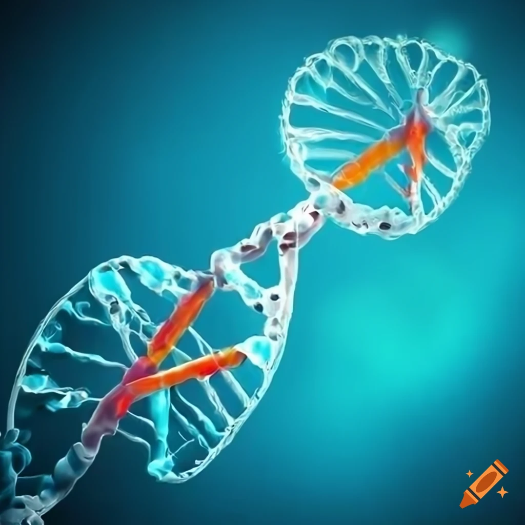 Illustration of gene editing using crispr/cas
