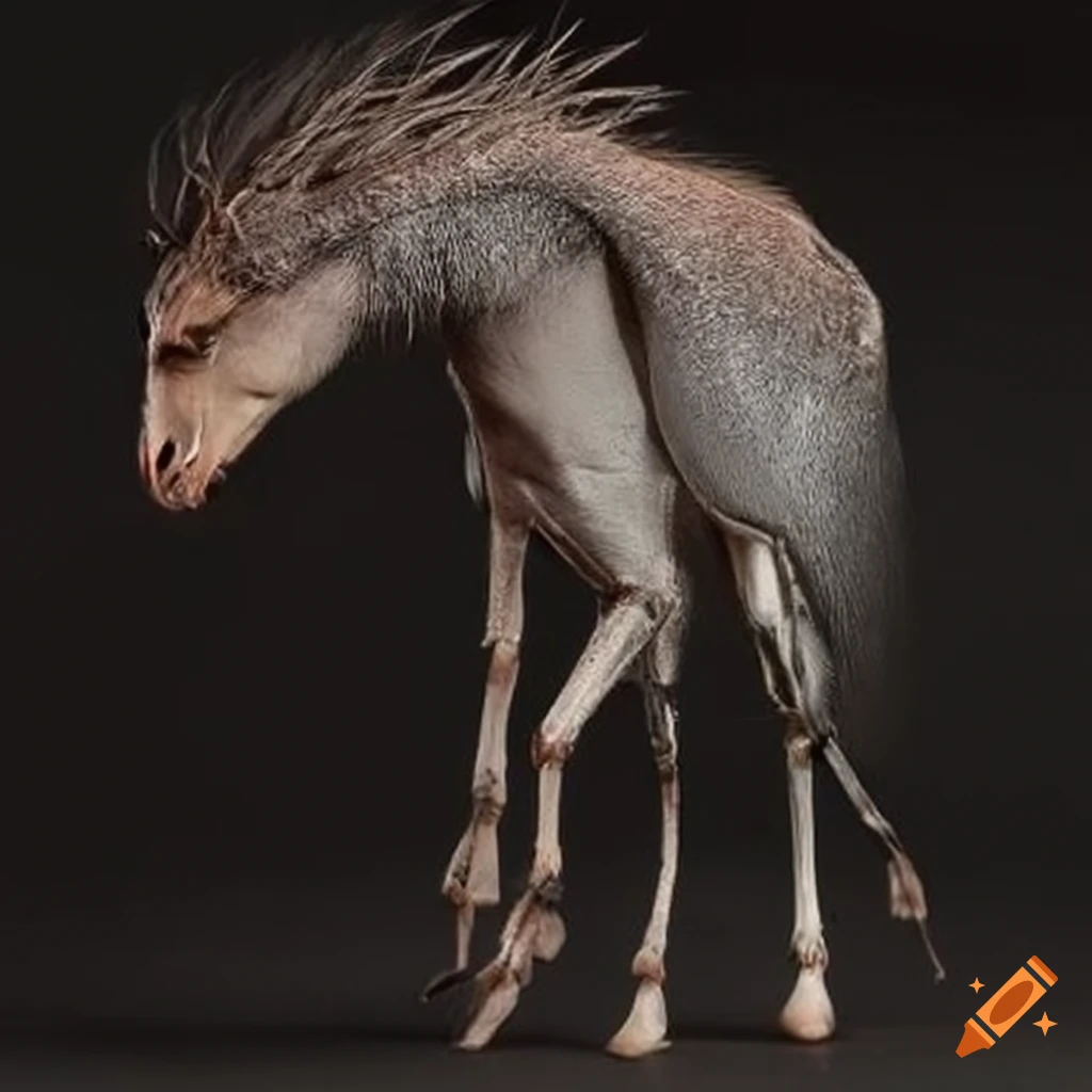 image of a horse-fly hybrid creature