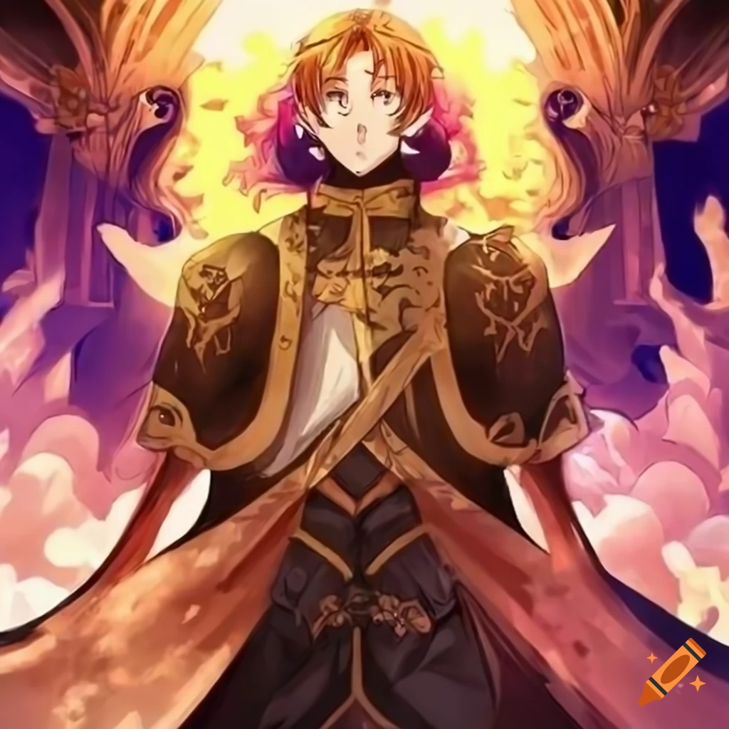 Anime art of godfrey of bouillon