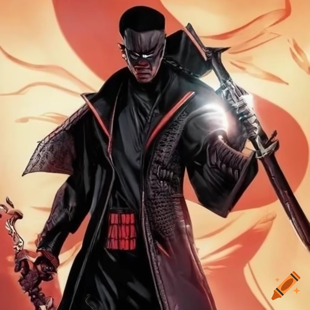 Image of marvel's blade character