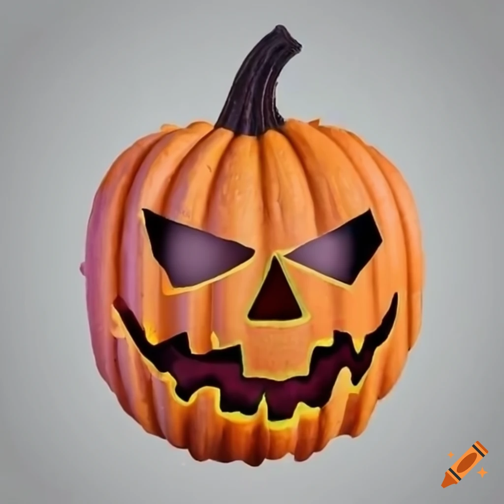 zombie pumpkin illustration
