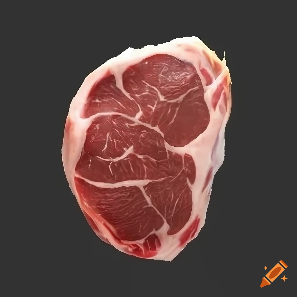 icon of a raw steak for a video game