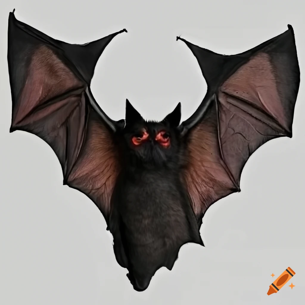 Image of a bat-cat hybrid with unique characteristics on Craiyon