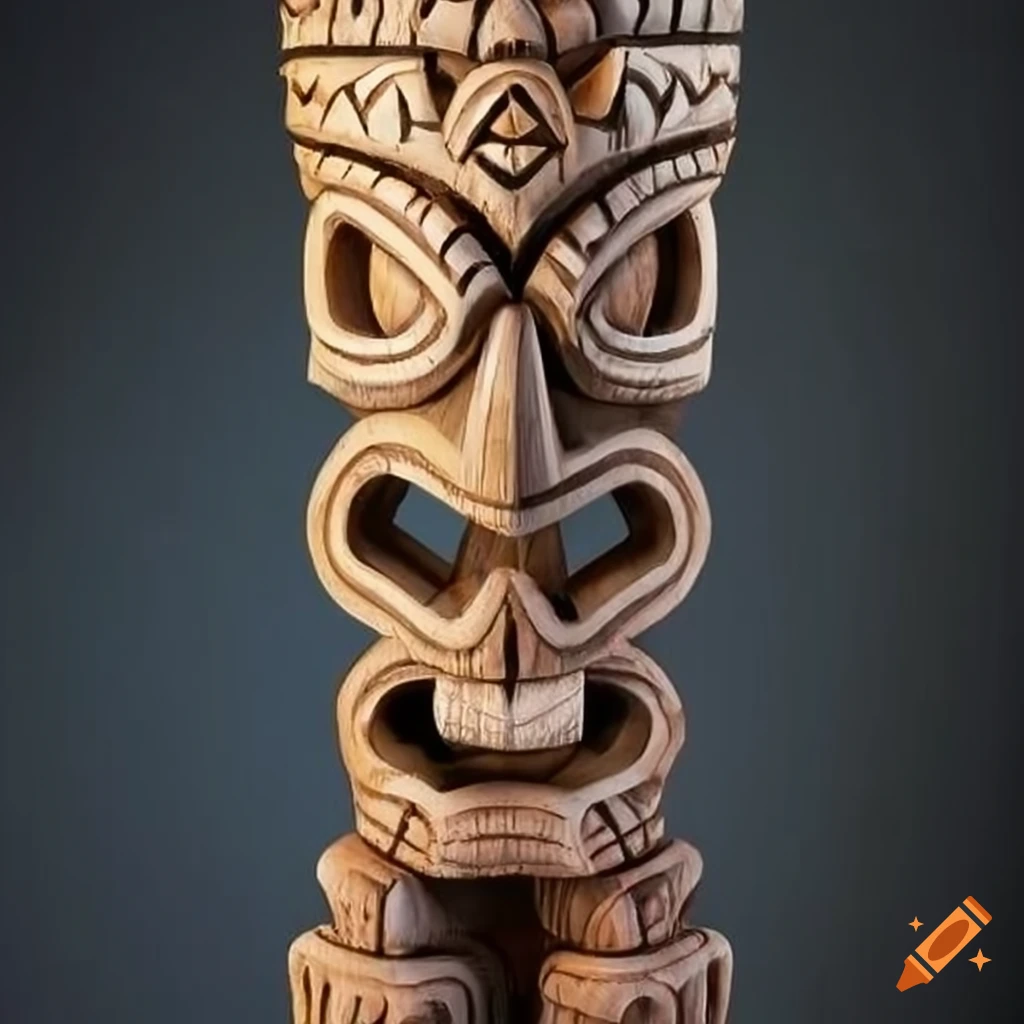 intricate Tiki design