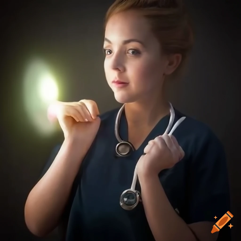 portrait of a nurse working