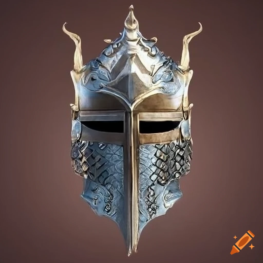 symmetrical dragon helmet