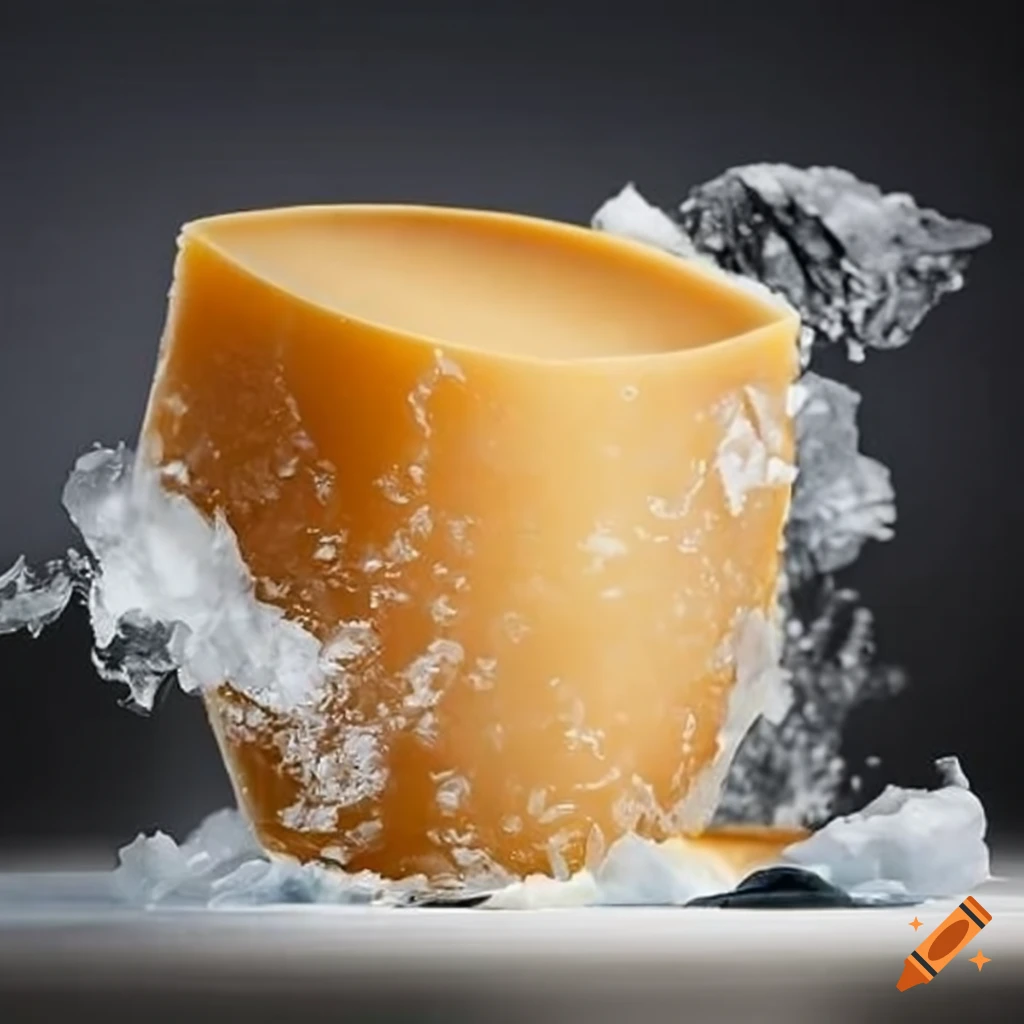 Tasty parmigianoreggiano ice cream