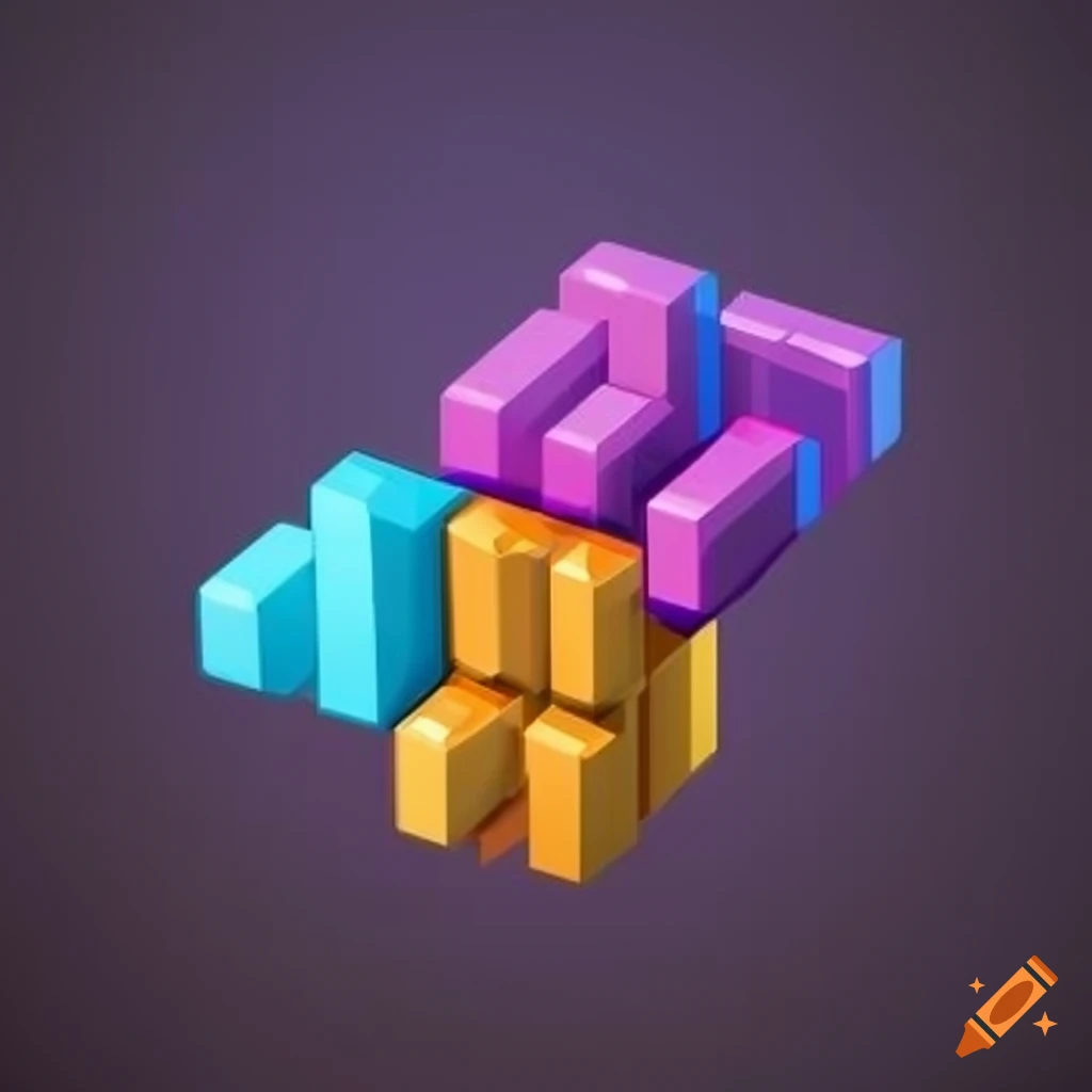 Icon of a tetris game
