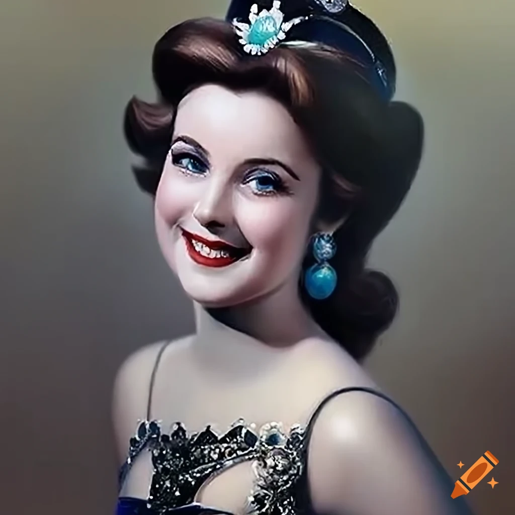 Realistic portrait of princess daisy in 4k