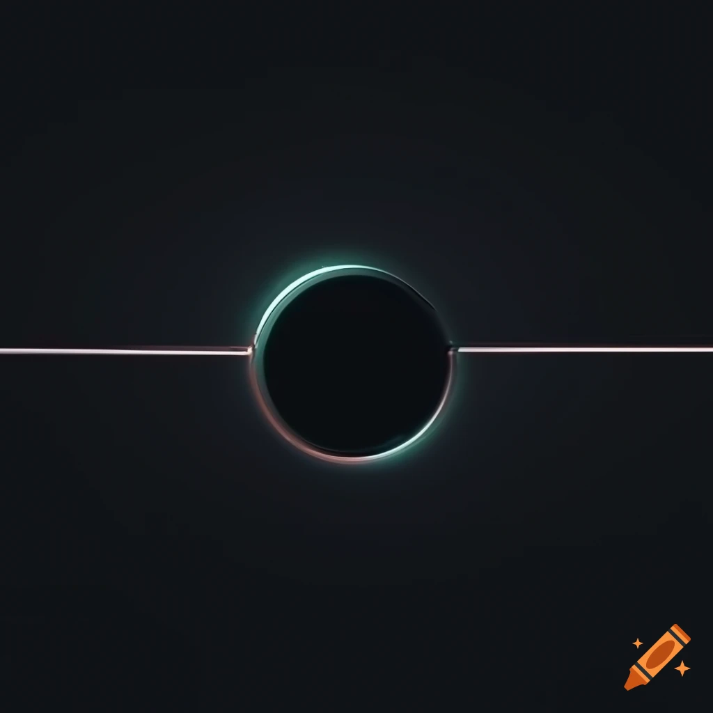 Minimalistic dark themed wallpaper for home screen with curved lines