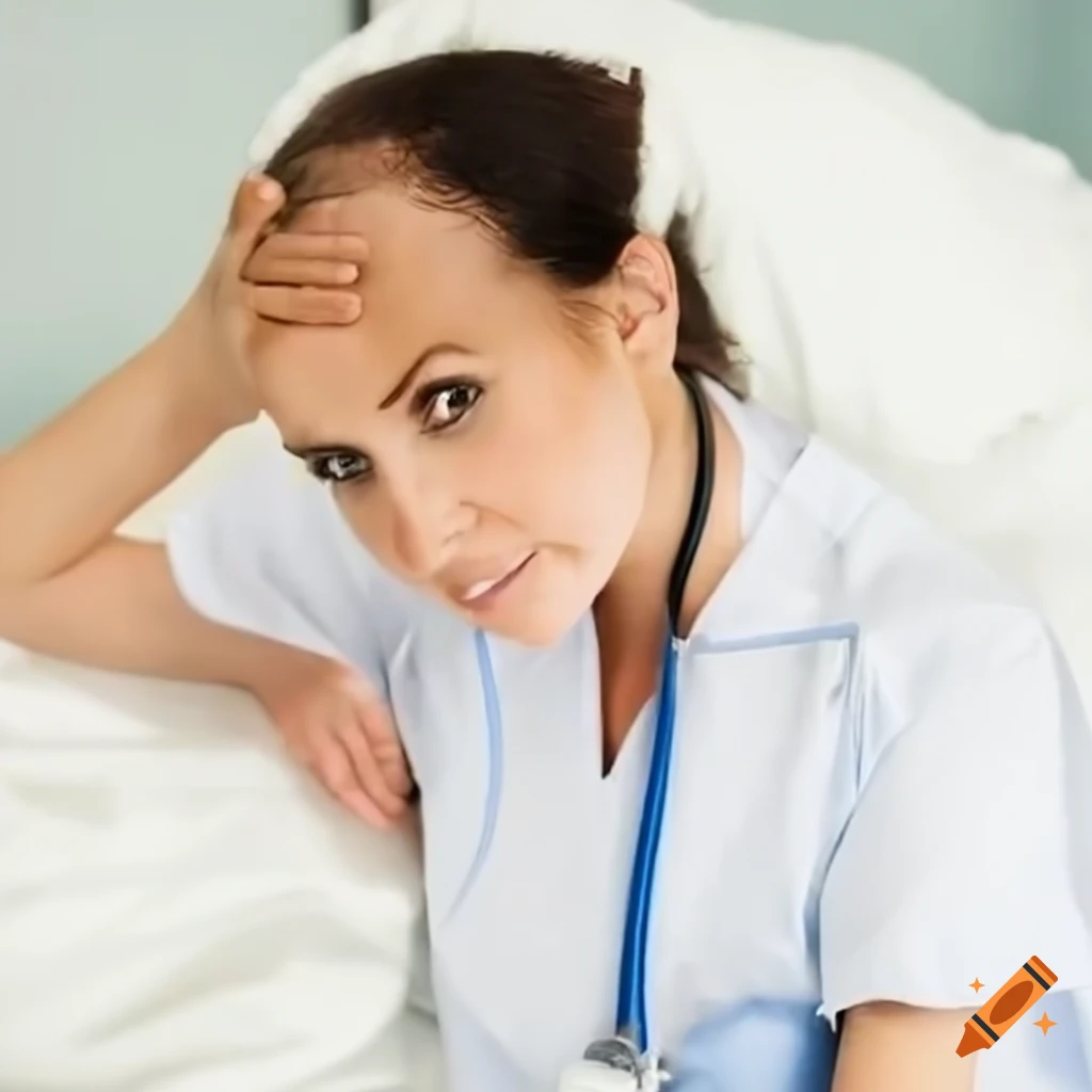 portrait of a working nurse