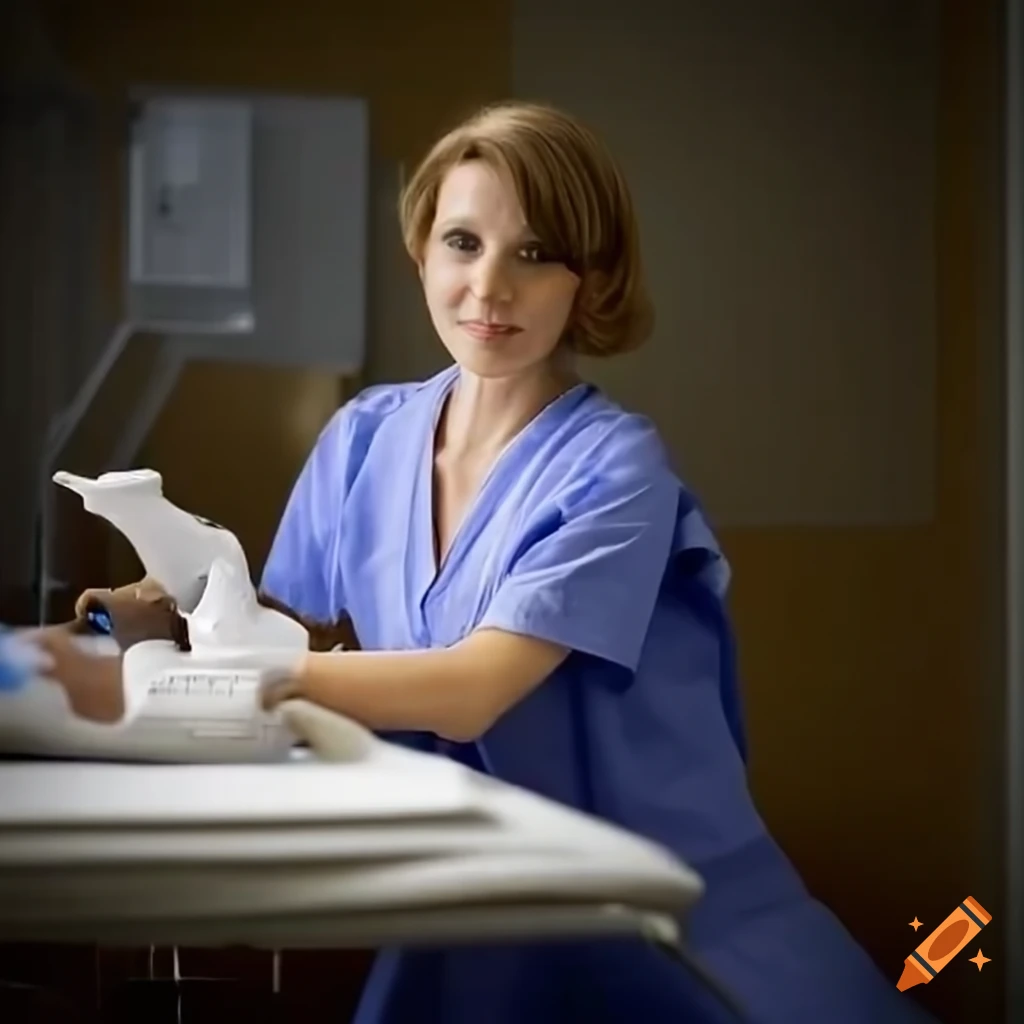 portrait of a nurse at work