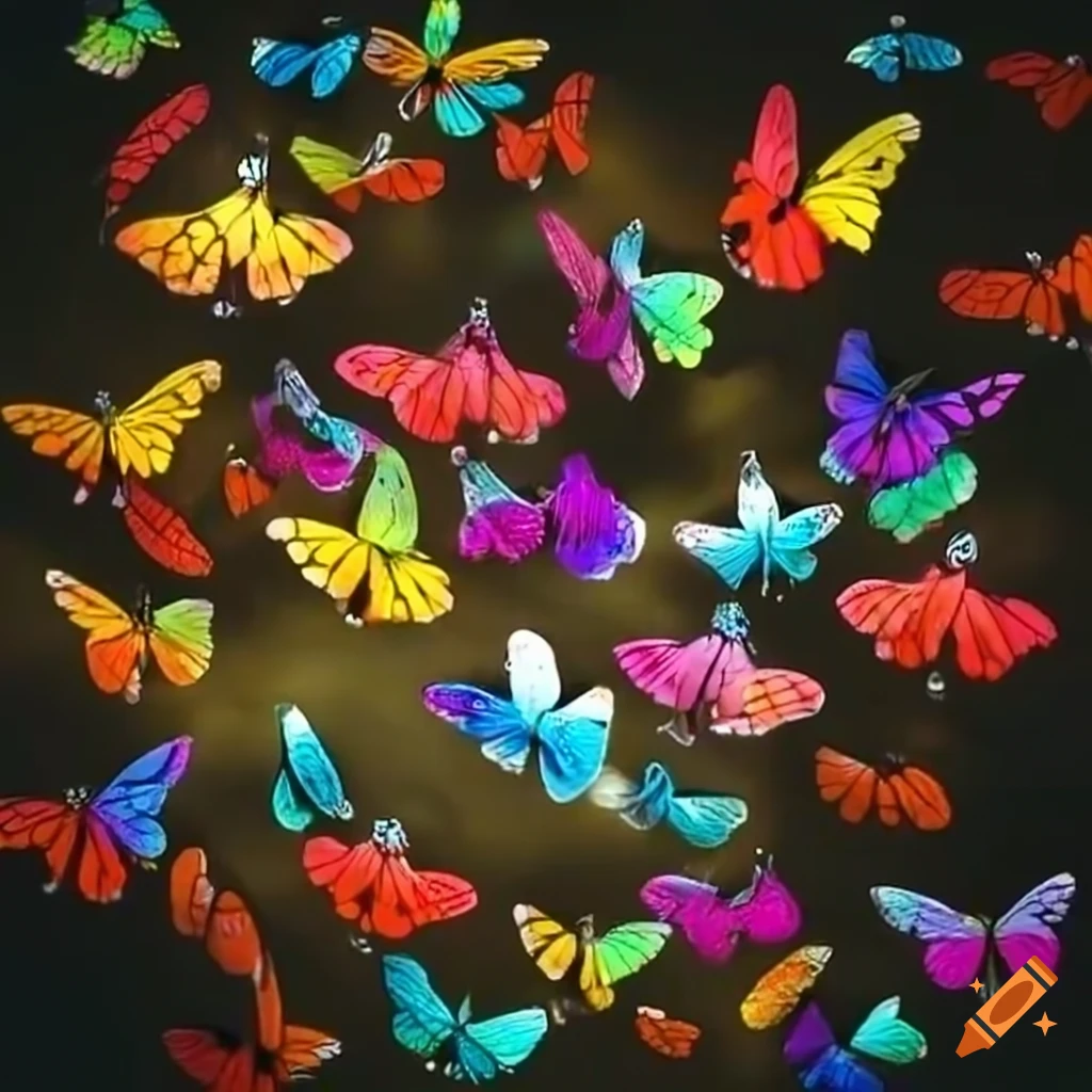 Butterfly Color Swarm
