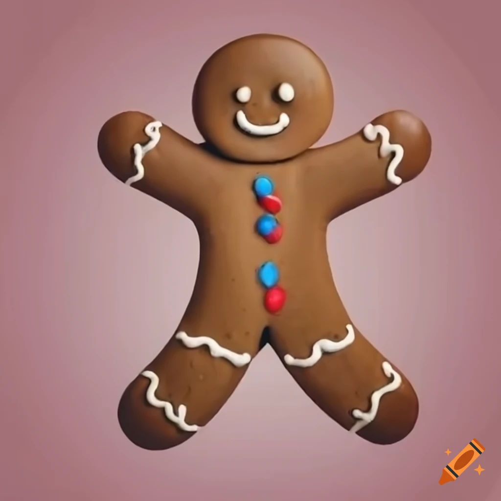 adorable gingerbread man