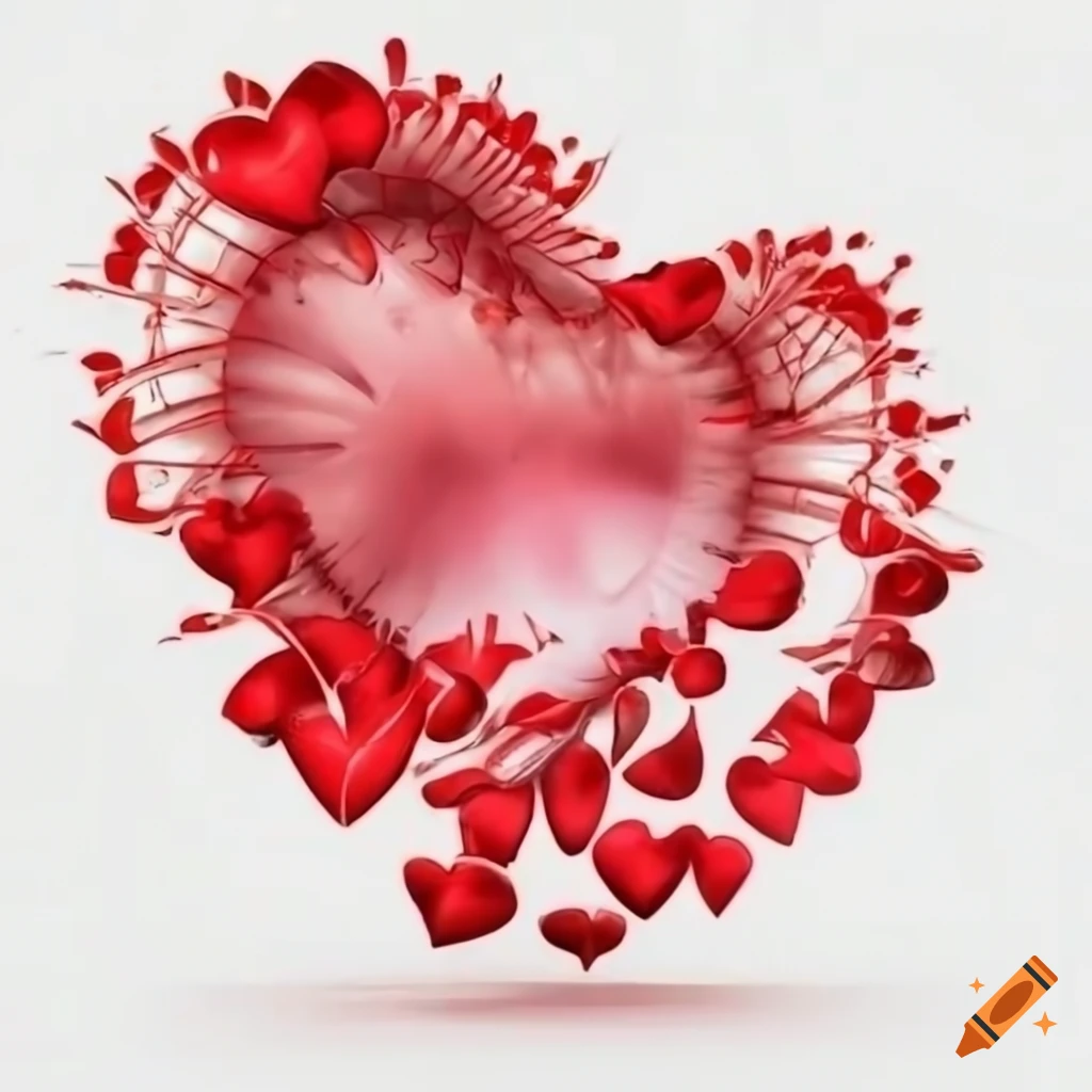 red heart background with a marriage proposal question