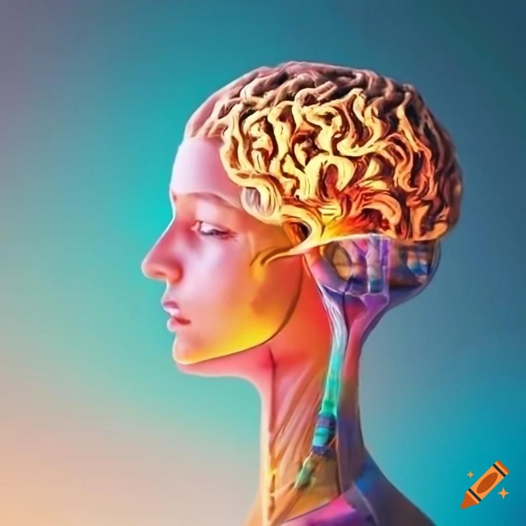 psychology student studying