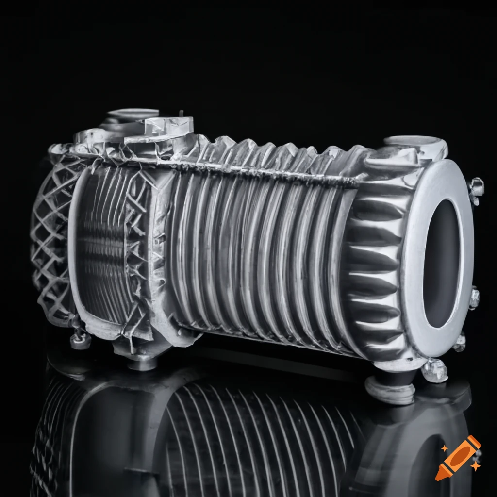 3D printed metal heat exchanger with gyroidal lattice structure