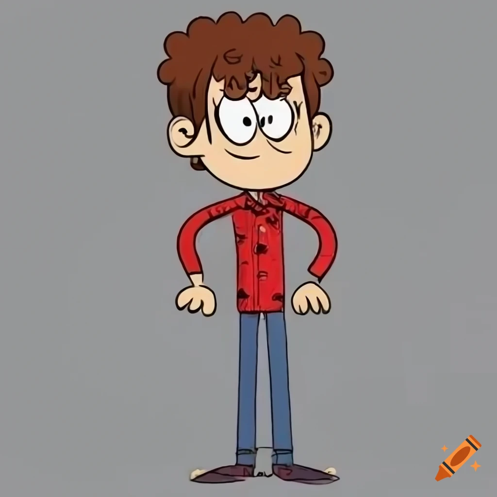 cartoon boy named Bogdan in Loud House style
