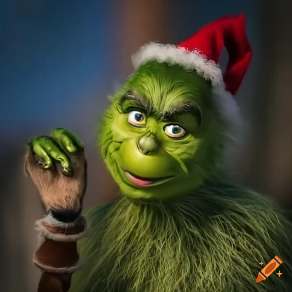 The Grinch running