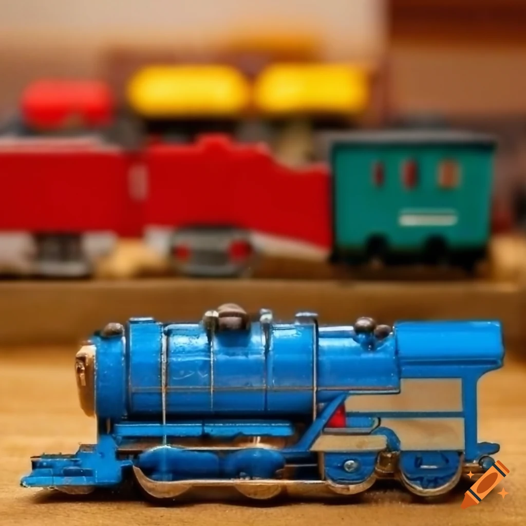 Vintage toy trains
