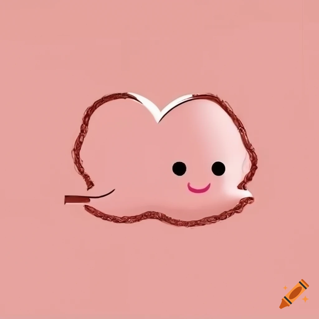 Rose gold computer for logo design