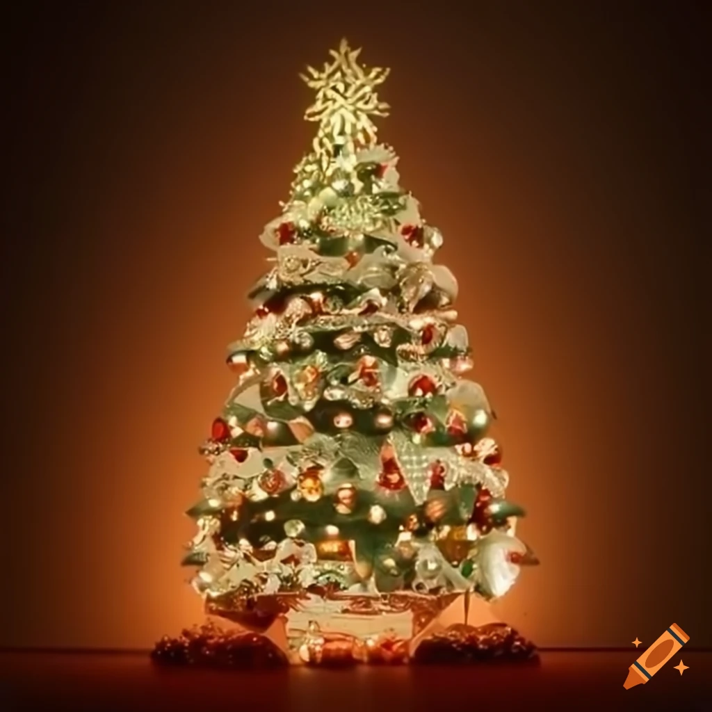 festive Christmas tree