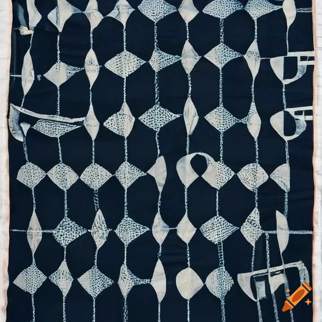quilt with musical notes and sound waves