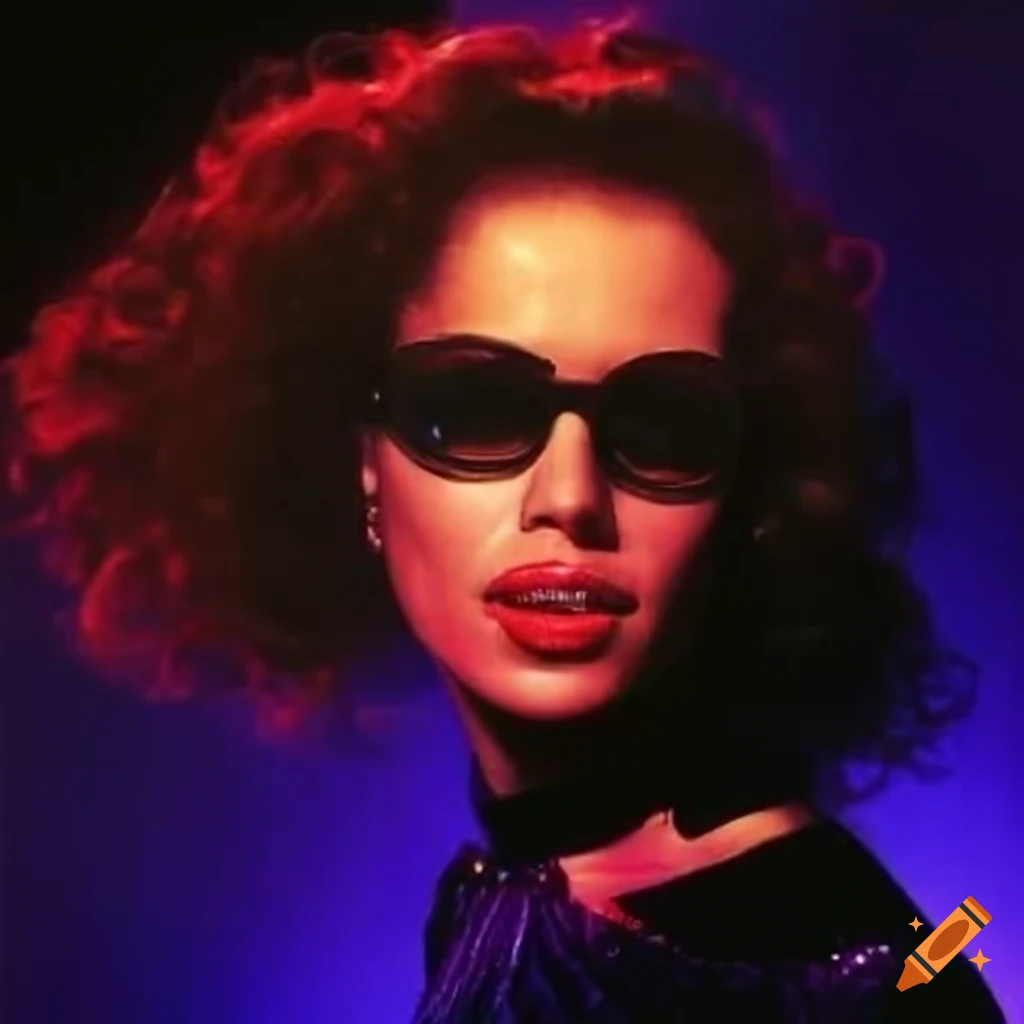 80’s singer in concert