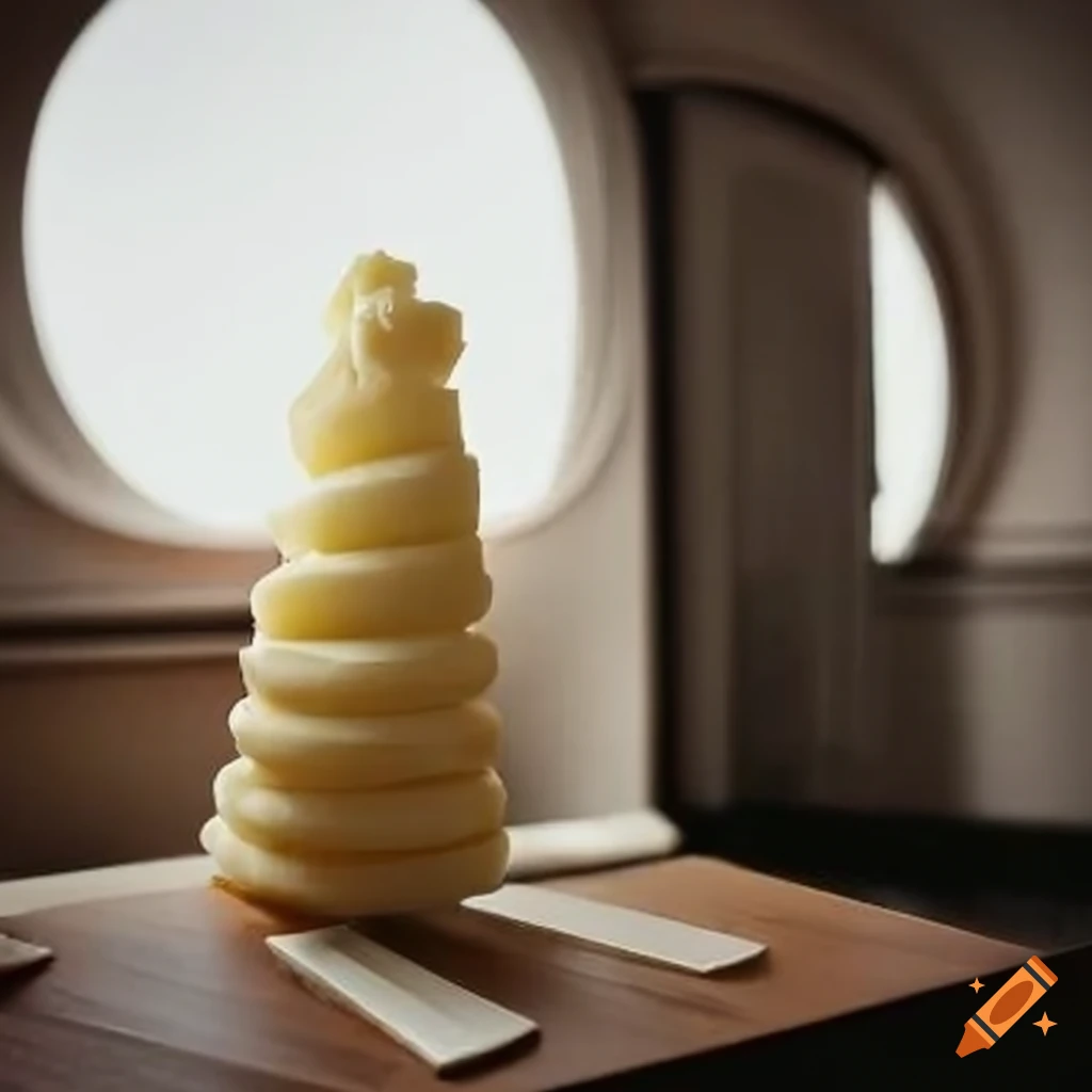innovative butter-inspired house promoting a new product
