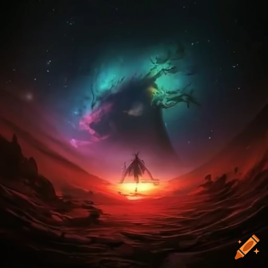 Concept art of a parallel universe on Craiyon