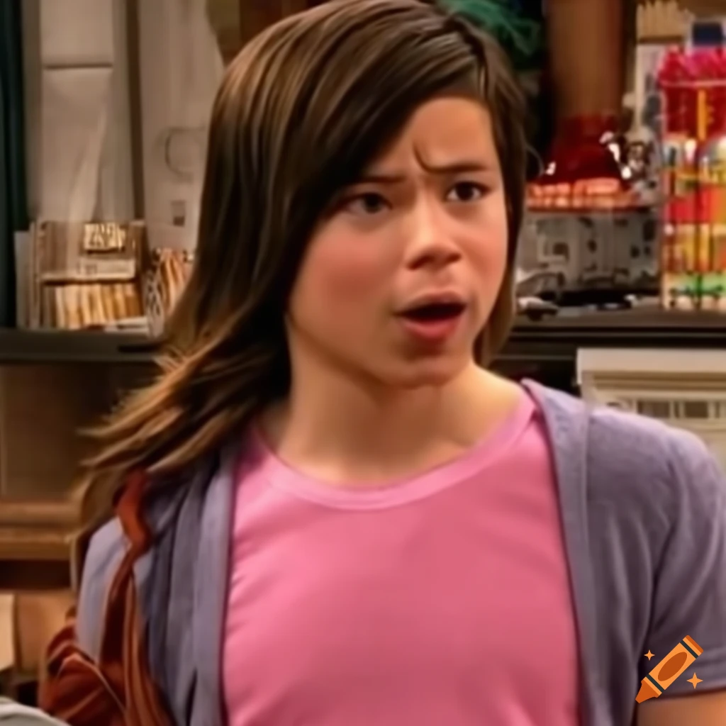 Sam from icarly character on Craiyon