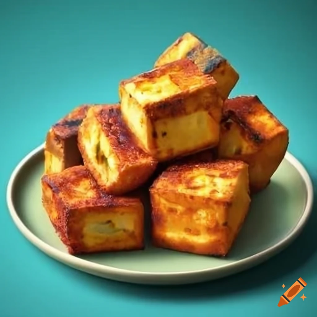delicious fried paneer