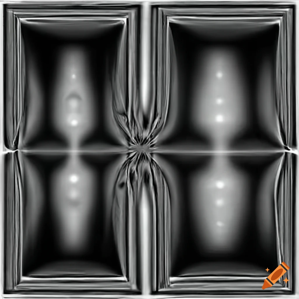 HD optical illusion image with a dark theme