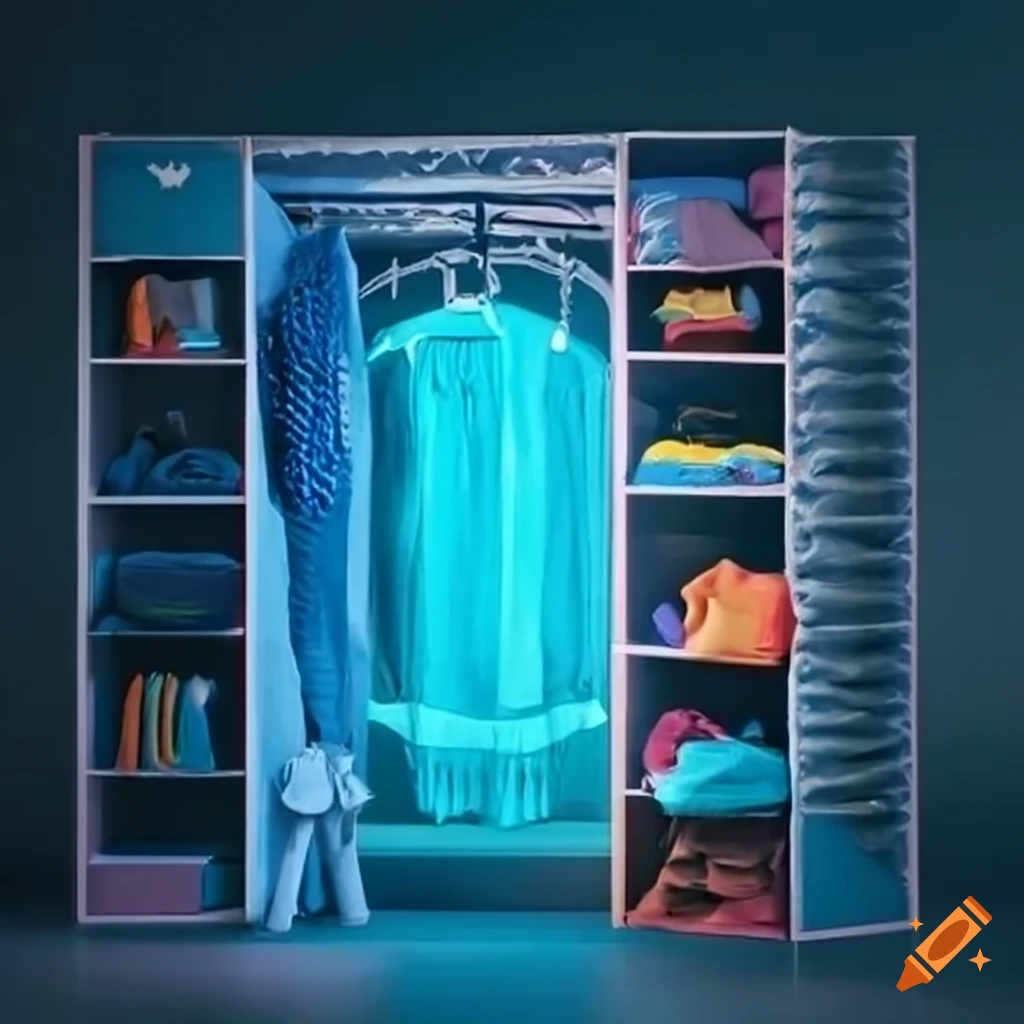 kid closet with a magical portal