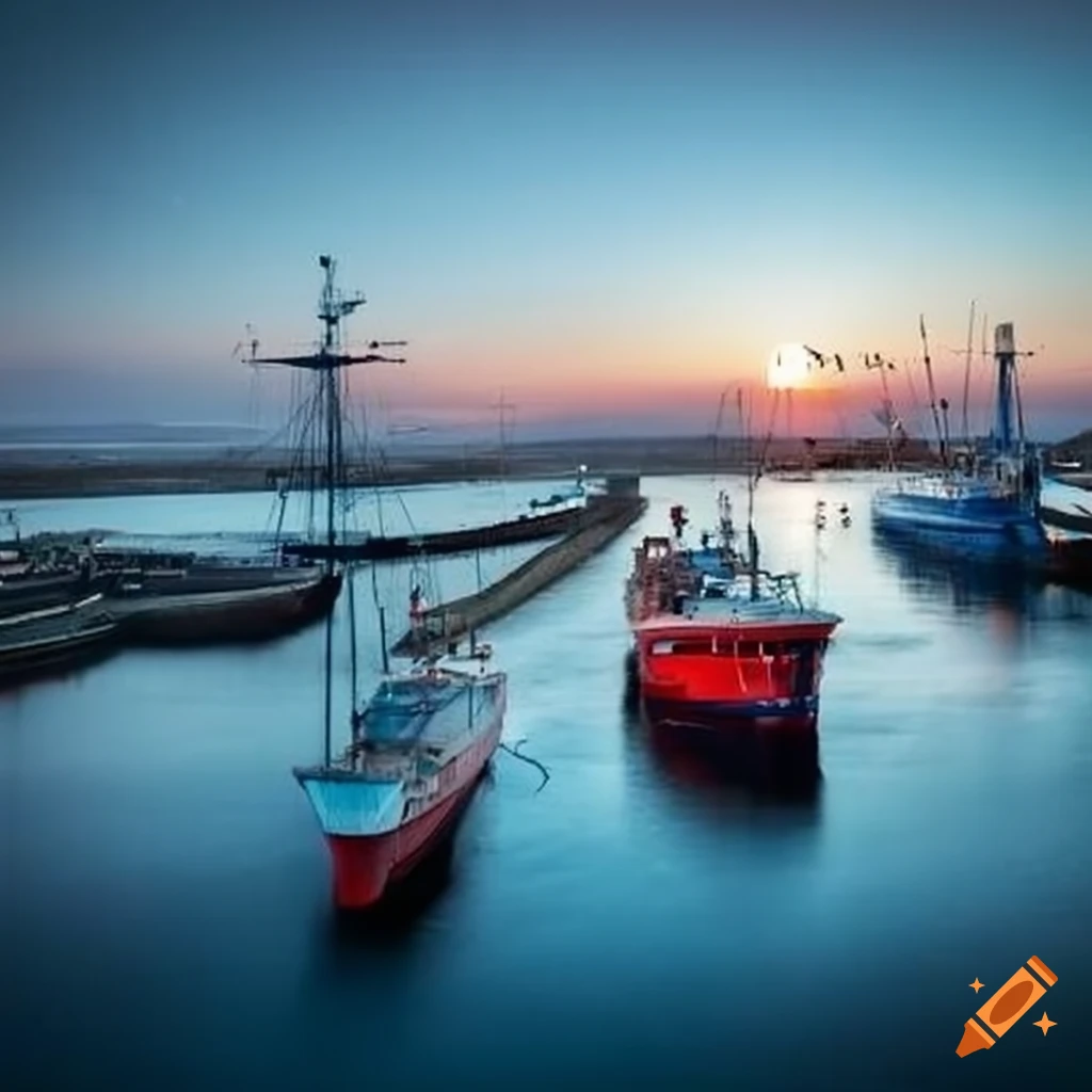 view of Holyhead port
