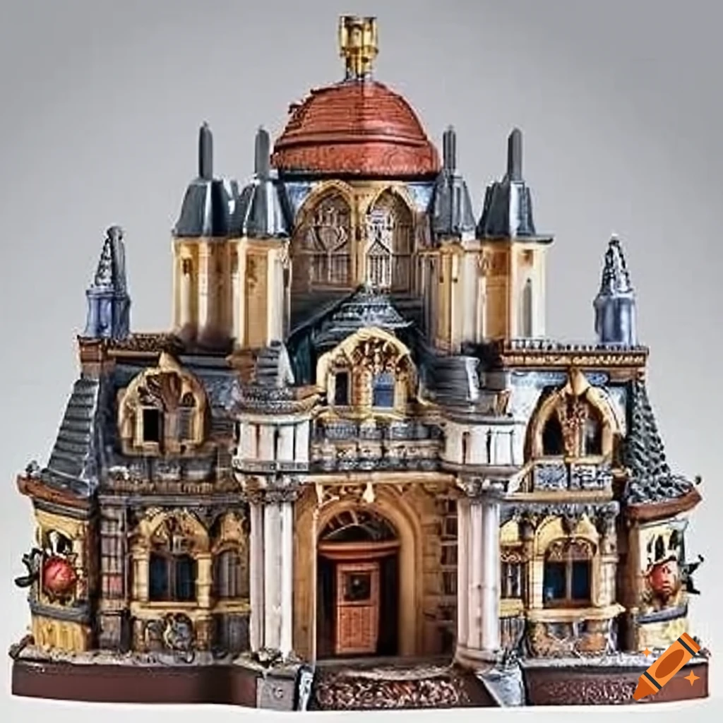 miniature Baroque palace